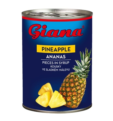 Ananas komadi u slatkom naljevu 580g