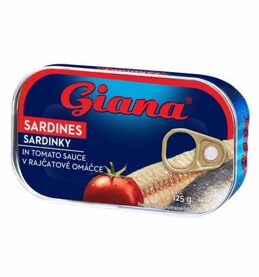 Sardine u umaku od rajčice s povrćem 125g